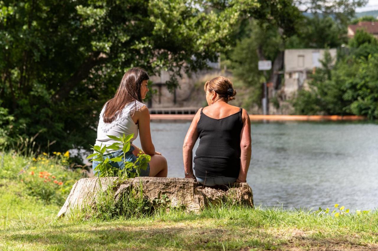 Camping Maeva Escapades Millau Plage Exterior foto